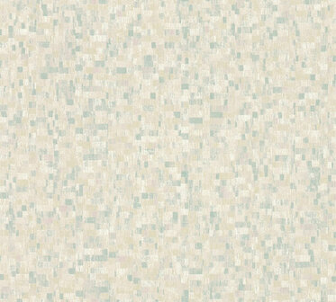 AS Creation Geo Effect 38593-1 - 385931 - Beige / Groen Behang