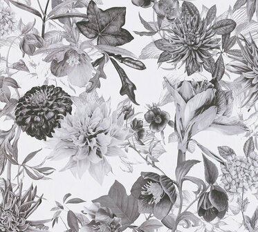 AS Creation Dream Flowery 38175-3 - 381753 - Multicolour / Grijs Behang