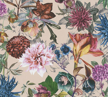 AS Creation Dream Flowery 38175-5 - 381755 - Multicolour / Beige Behang