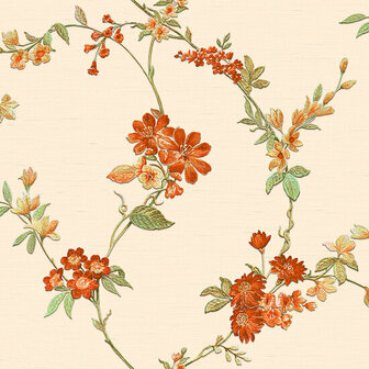 Dutch Wallcoverings Fabric Touch FT221211 Rood Behang