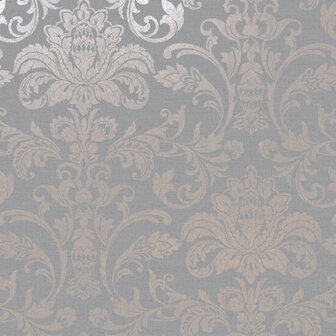 Dutch Wallcoverings Indulgence 12712 Grijs Rose Goud Behang