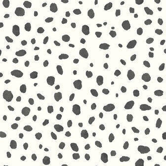 Dutch Wallcoverings Indulgence 12940 Zwart Wit Behang