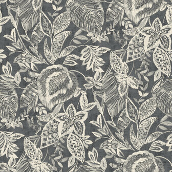 Dutch Wallcoverings Nomad 171803 zwart - Beige Behang