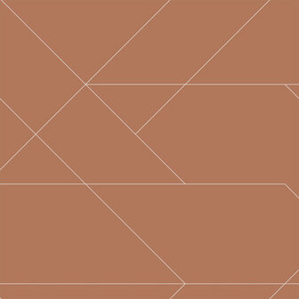 Esta Home Bloom Terracotta 139373 Behang