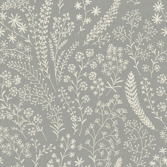 Dutch Wallcoverings Asperia A58703 grijs - wit Behang