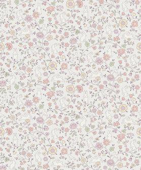 Dutch Wallcoverings Little Kids JS3101 lila Behang