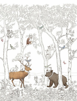 Dutch Wallcoverings Little Kids JS6001 multi Behang