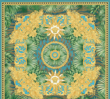 Versace Home 5 38703-2 Blauw Behang