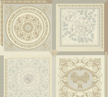 Versace Home 5 38704-2 Grijs Behang