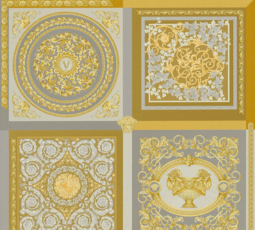 Versace Home 5 38704-5 Grijs Behang