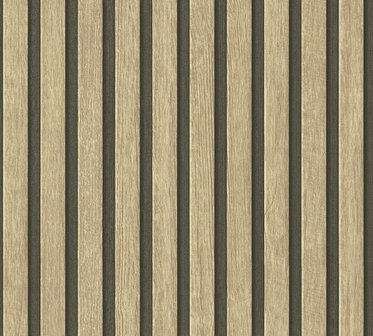 A.S Creation 39109-1 - Beige / Bruin Behang
