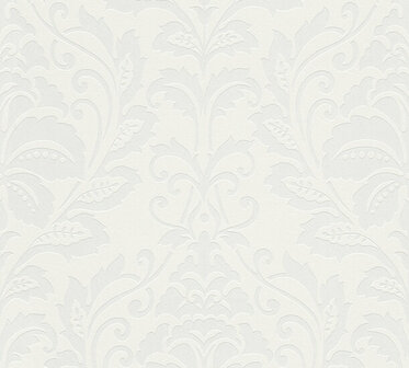 AS Creation 111 Shades of White 2554-40 / 255440 - Wit Behang