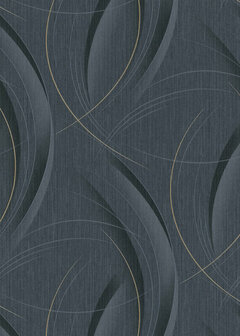 Dutch Wall Decor Fashion For Walls 3 - 10218-15 Zwart Behang