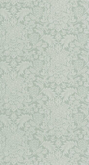 Casadeco Five O&#039;Clock FOCL85817381 - Groen Behang
