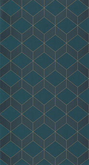 Casadeco 1930 MNCT85686337 - Blauw Behang