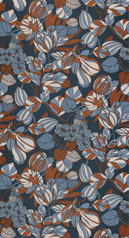 Casadeco 1930 MNCT85716414 - Blauw Behang
