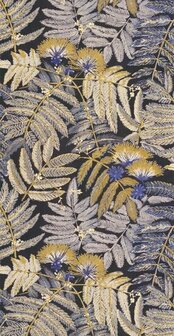 Casadeco Botanica BOTA85892175 - Geel / Blauw Behang