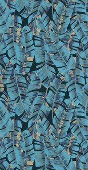 Casadeco Botanica BOTA85946192 - Blauw Behang