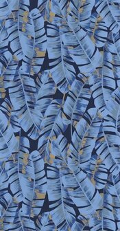 Casadeco Botanica BOTA85946755 - Blauw Behang