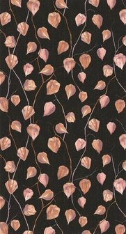 Casadeco Ginkgo GINK86213428 - Oranje Behang