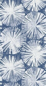 Casadeco Ginkgo GINK86226506 - Blauw Behang