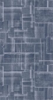 Casadeco Ginkgo GINK86236525 - Blauw Behang