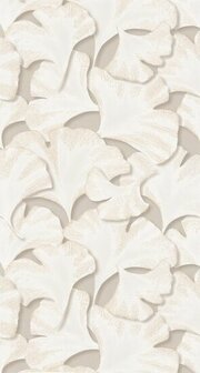 Casadeco Ginkgo GINK86241212 - Beige Behang