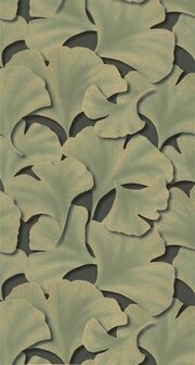 Casadeco Ginkgo GINK86247318 - Groen Behang