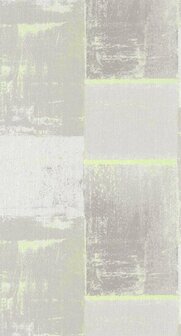 Casadeco Gallery GLRY86172426 - Geel / Grijs Behang