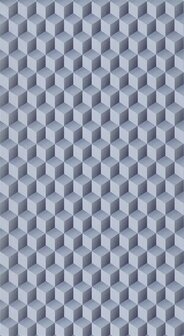 Casadeco Perception PERP86476515 - Blauw Behang