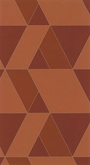 Casadeco Perception PERP86523519 - Oranje Behang