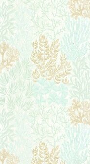 Casadeco Voyage Onirique ONIR87227211 - Groen Behang