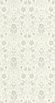 Casadeco Arts &amp; Crafts ARCR86330110 - Wit Behang