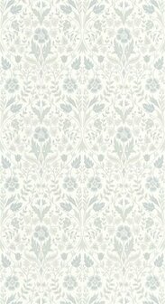 Casadeco Arts &amp; Crafts ARCR86339102 - Grijs / Wit Behang