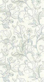 Casadeco Arts &amp; Crafts ARCR86340218 - Wit Behang