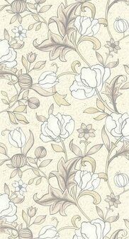Casadeco Arts &amp; Crafts ARCR86341214 - Beige Behang