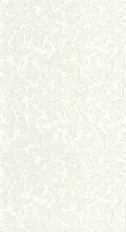 Casadeco Arts &amp; Crafts ARCR86360105 - Wit / Beige Behang
