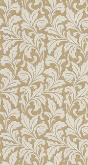 Casadeco Arts &amp; Crafts ARCR86361206 - Bruin Behang