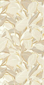 Casadeco Mediterranee MEDI87411149 - Beige / Wit Behang