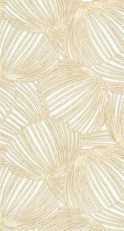 Casadeco Mediterranee MEDI87421057 - Beige / Wit Behang