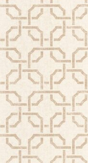 Casadeco Vienne VIEN87351301 - Beige / Geel Behang