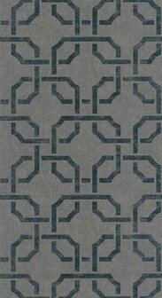 Casadeco Vienne VIEN87356507 - Blauw Behang