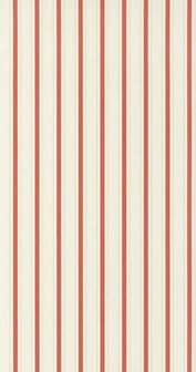 Casadeco Les Rayures RAYS81578225 - Rood / Wit Behang