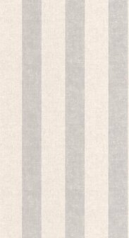 Casadeco Les Rayures RAYS87369114 - Grijs Behang