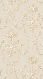 Casadeco Les Belles Toiles De Jouy LBTJ87921104 - Beige Behang