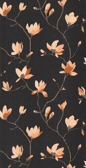 Casadeco Gardens GADN82363680 - Oranje Behang