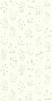 Casadeco Gardens GADN87626209 - Blauw / Wit Behang