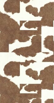 Casadeco Leathers LEAT87182518 - Bruin / Beige Behang