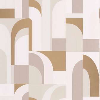 Caselio Labyrinth LBY102081029 - Beige Behang