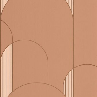 Caselio Labyrinth LBY102114044 - Roze Behang